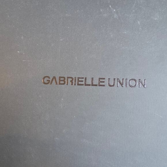 NIB Gabrielle Union Women's Mykayla Platform Slip On Heeled Mule‎ Size 9 Black - Picture 6 of 7